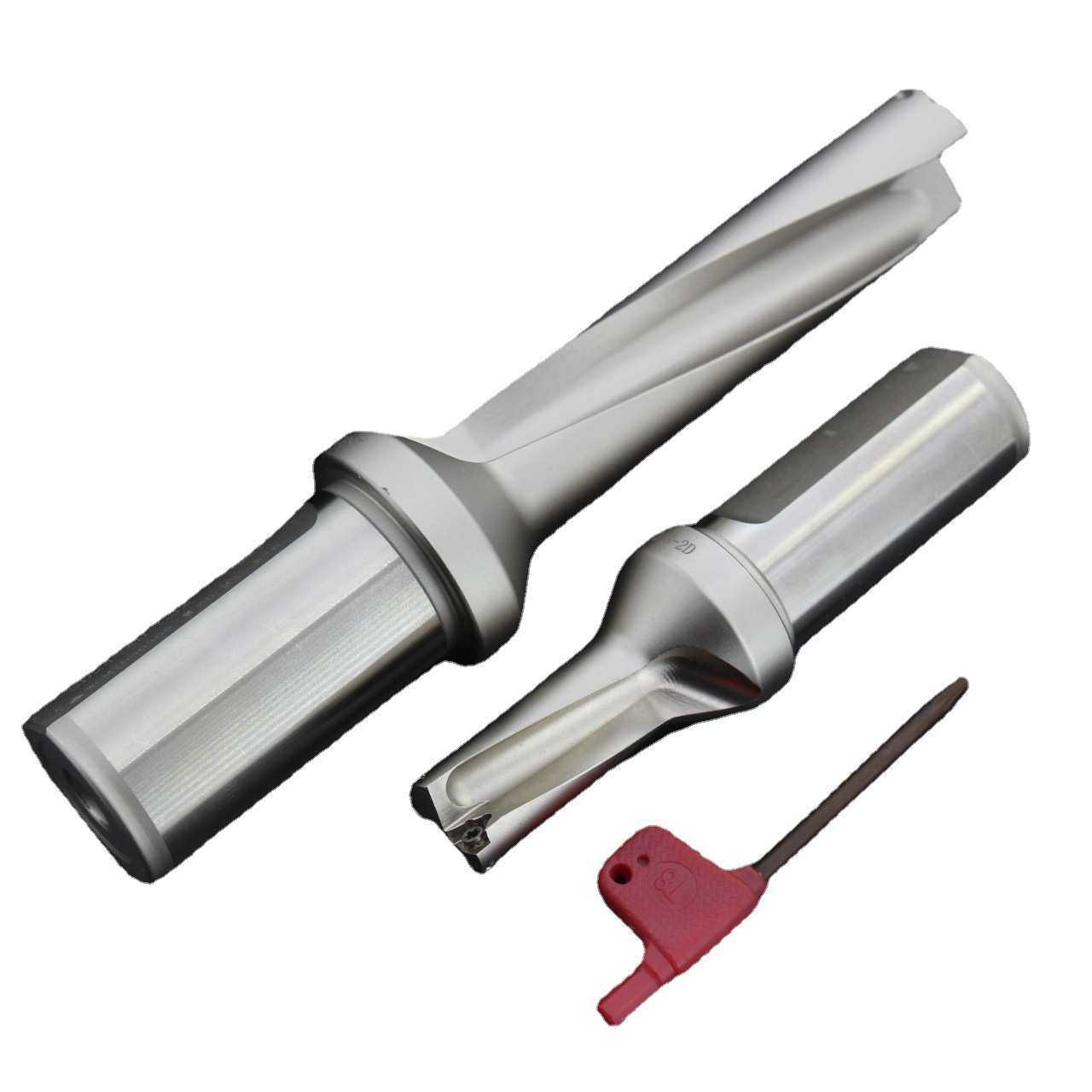 快速U钻刀杆车床用 暴力SP喷水钻3倍径35-41平底u钻 WC暴力钻头