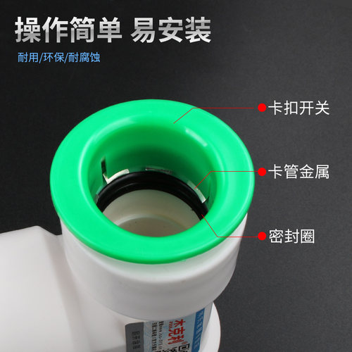 ppr快插4分6分1寸快插球阀截止阀直插式双活接球阀免热熔即插即用