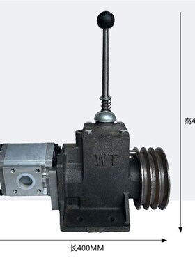 CBT-E532/550/563/580离合齿轮泵总成带分离泵座支架液压船舶船用