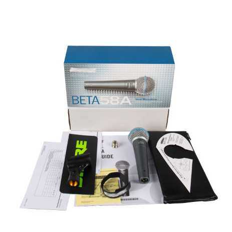 beta58a有线话筒演出舞台卡拉OK直播家用专业动圈麦克风降噪