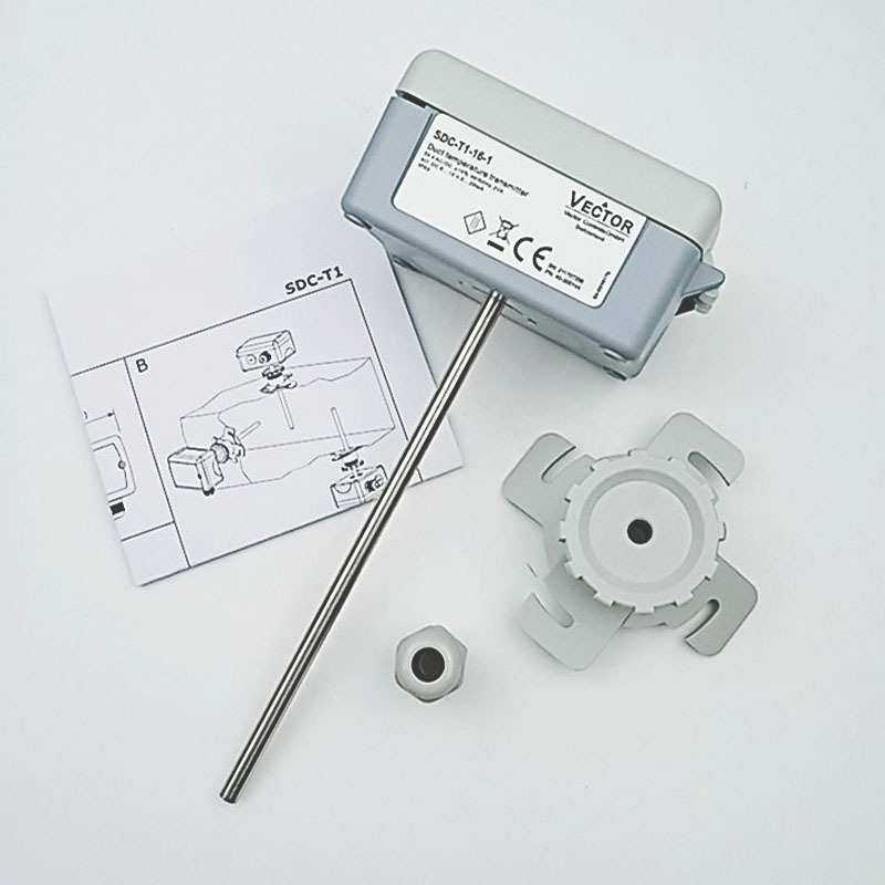 伟拓Vector风管型SDC系列-T1-16 SDC-H1T1-16温湿度变送器/传感器