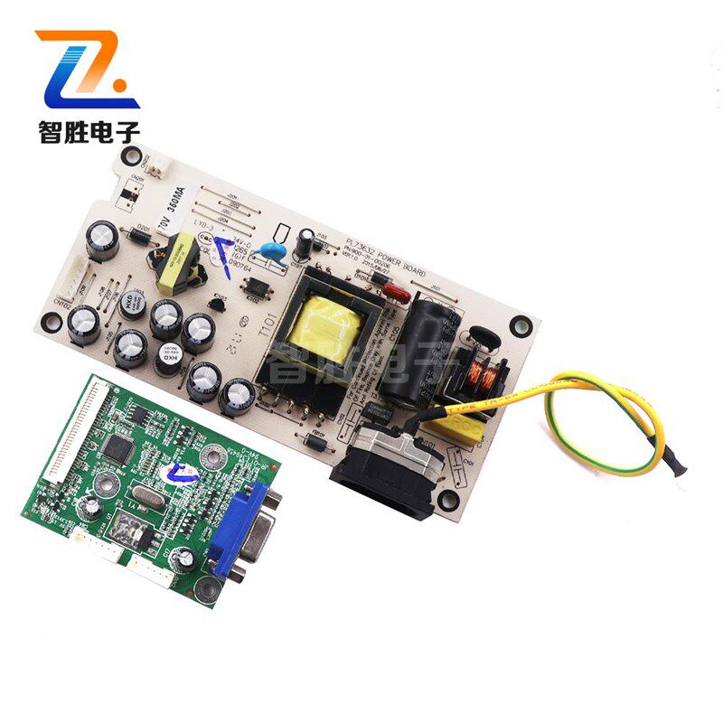 三色SANC M2285E 电源板 PL73632 + 驱动板 M2270CLW-V9 一套