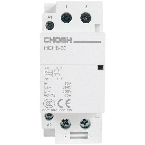 家用交流接触器NCH8小型单相25A40A63导轨式大电流继电器控制开关