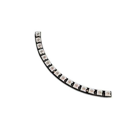 WS2812-60位全彩驱动LED 彩灯 Ring Wall Clock 环形灯1/4