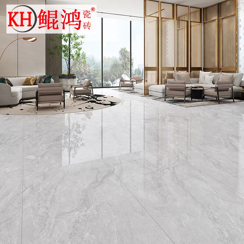简约现代岩板瓷砖750ox1500客厅地砖背景墙砖大理石地板砖万吨白