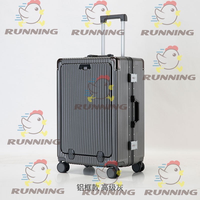 行李箱LOGO定制礼品拉杆箱登机箱20寸18多功能旅行箱来图定制图案