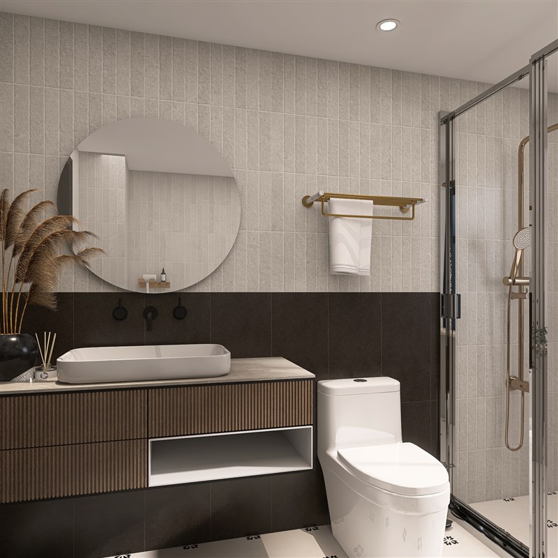 极简风莱姆石瓷砖6001200卫生间浴室墙砖模具质感砖民宿瓷砖