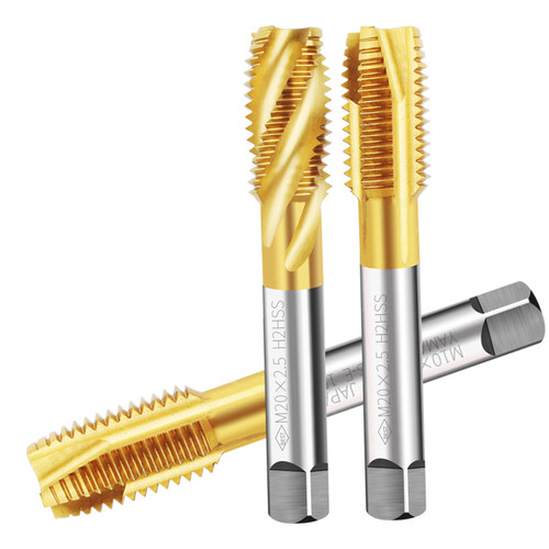 机用丝锥镀钛含钴先端丝锥钻头螺旋攻丝攻牙攻螺纹丝攻4mm6mm8mm