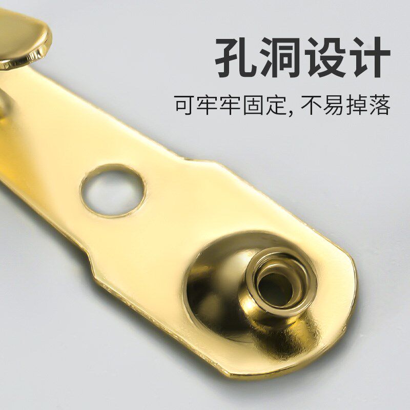 免打孔强力金属挂画勾墙钩十字绣无痕钉钩水泥墙婚纱照隐形挂钩子