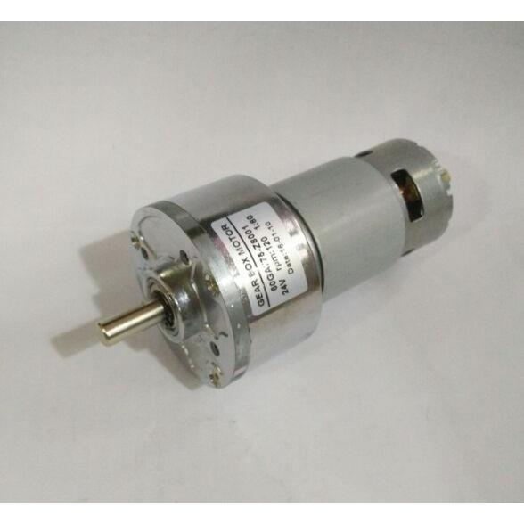 厂家供应微型直流马达 有刷减速电机 60GA775R-Z8001圆盖滚珠轴承