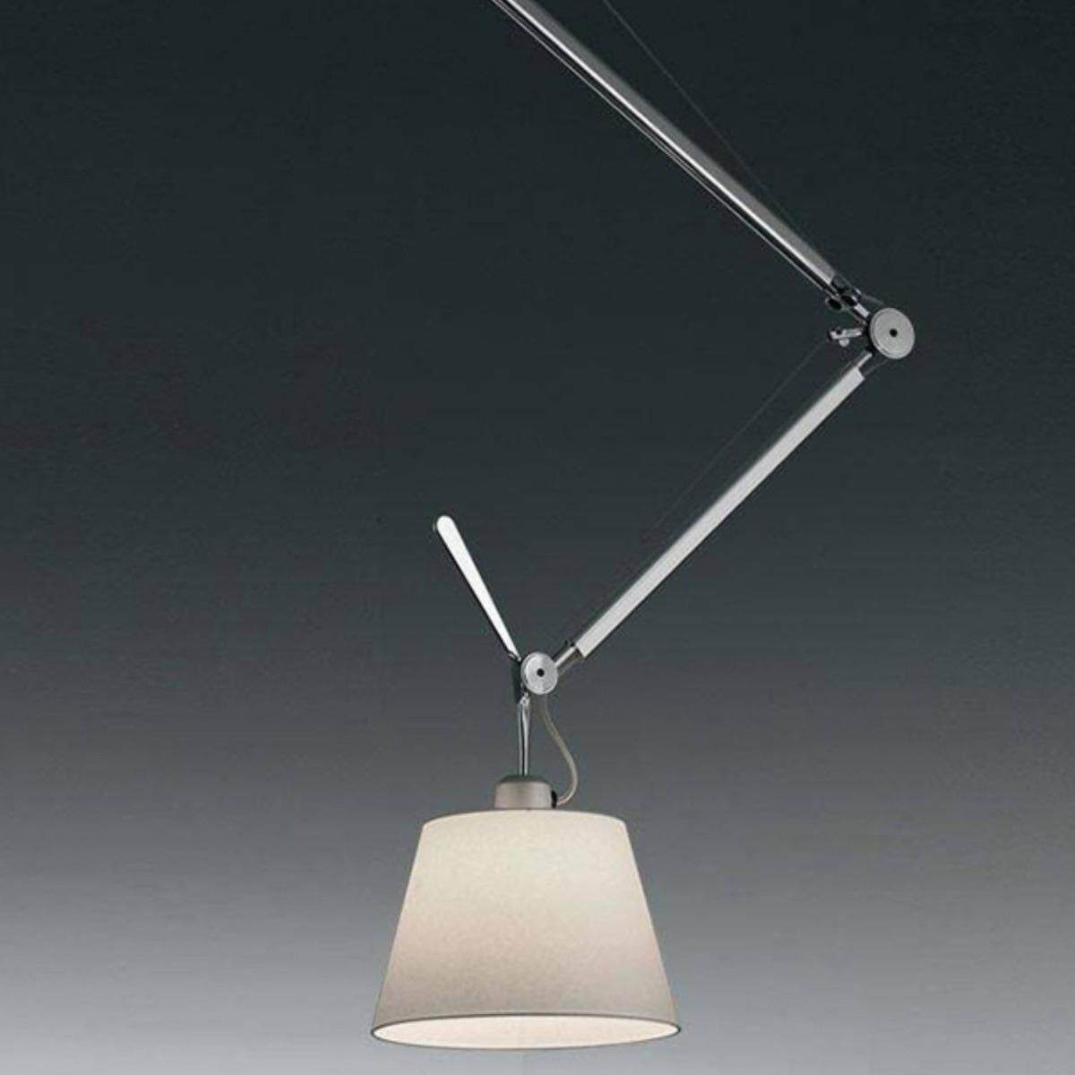 Artemide北欧书房餐厅铝合金长臂伸缩摇臂可移位顶部吸顶灯吊灯