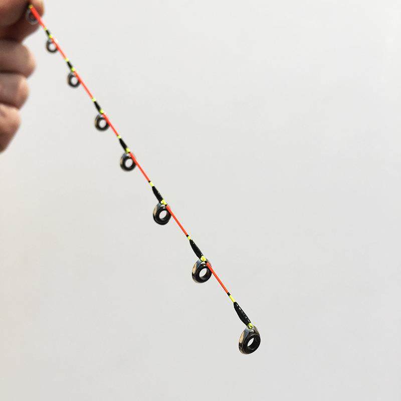 全瓷环抛投钛合金竿稍激流筏竿稍海钓竿梢筏钓竿杆稍船筏竿挂泥鳅