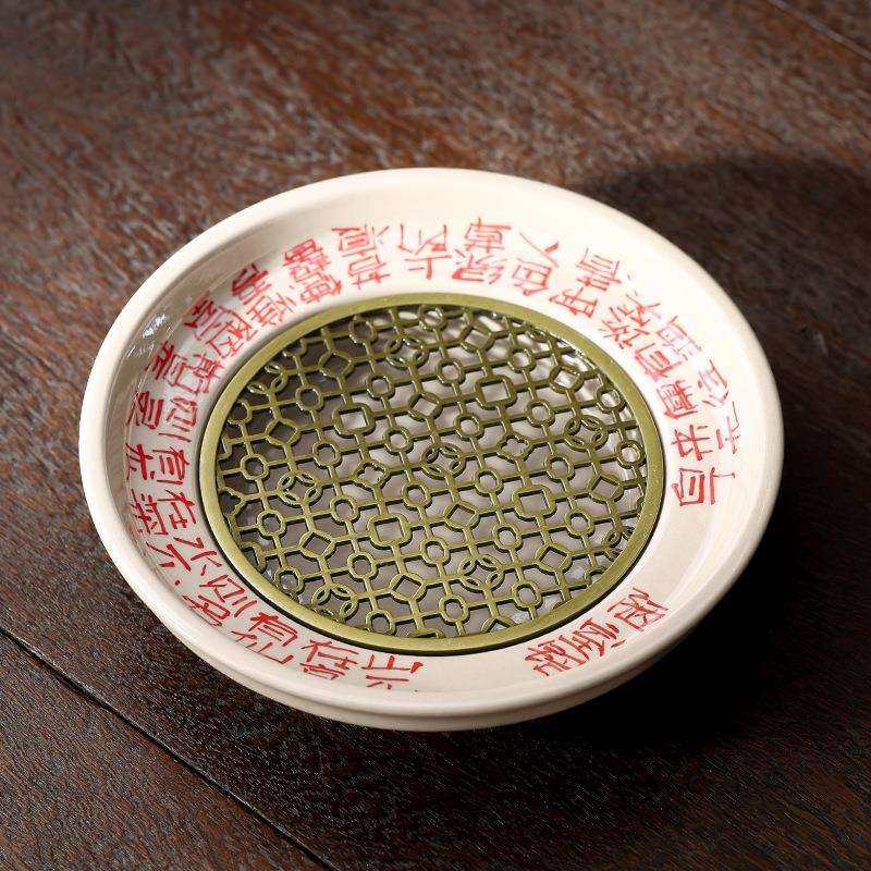 草木灰陋室铭窗花壶承陶瓷单层蓄水茶承壶托建水壶承养壶垫干泡台,鲜花速递/花卉仿真/绿植园艺,割草机/草坪机,淘宝优惠券,粉丝福利购,淘宝优惠卷