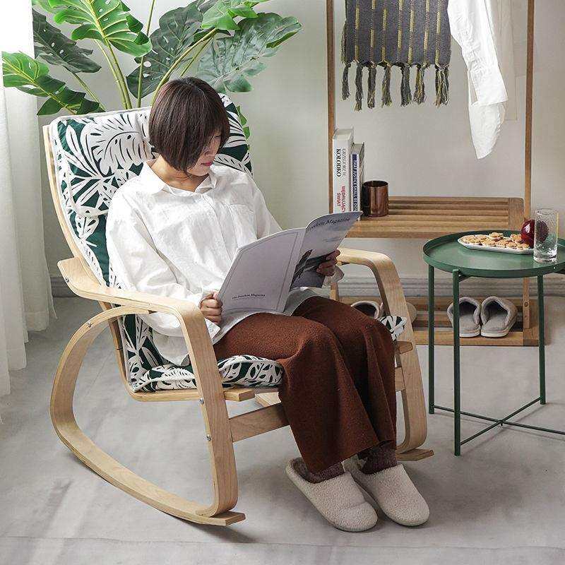 北欧波昂摇椅逍遥椅实木躺椅夏日摇摇椅懒人椅阳台休闲椅简约,标准件/零部件/工业耗材,车间地垫,淘宝优惠券,粉丝福利购,淘宝优惠卷