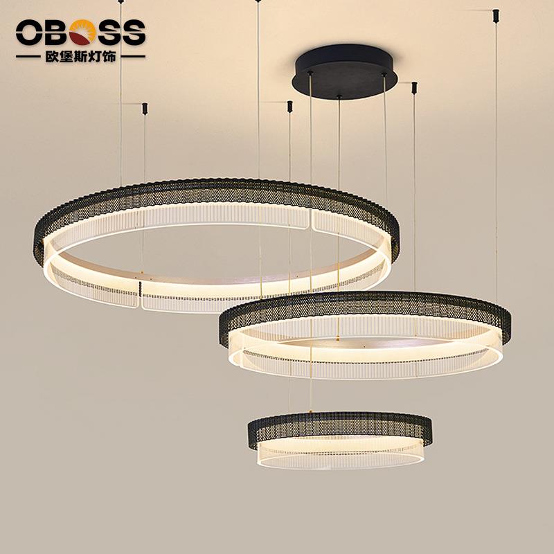 意大利设计感客厅吊灯北欧现代简约客厅装饰灯创意艺术感卧室吊灯