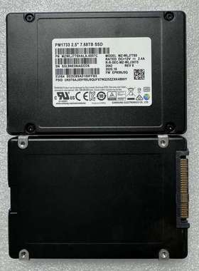 PM1733 7.68T U.2 PCIE4.0 高速SSD