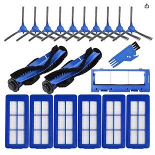 18件装Eufy RoboVac 11S扫地机器人配件过滤网边刷RoboVac 30/35C