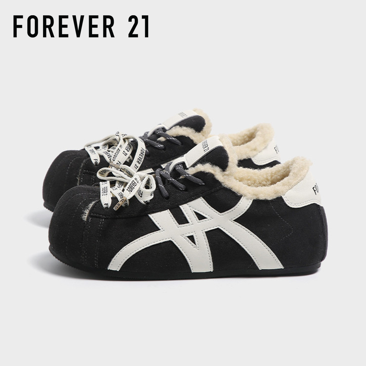 内增高泡芙鞋加绒女款25新款冬季