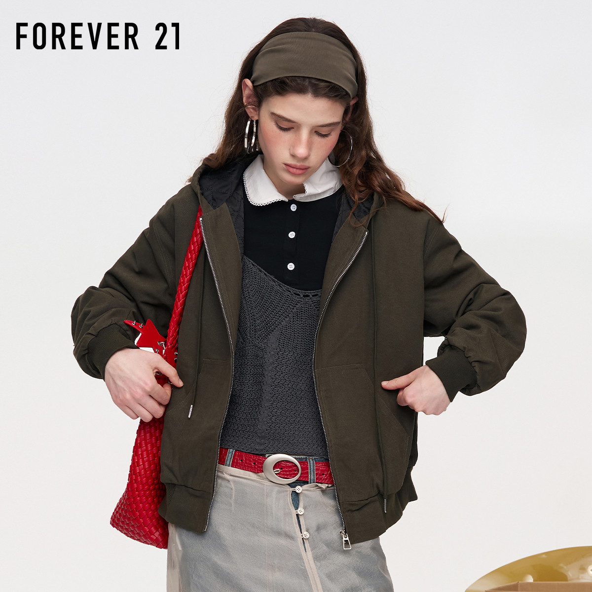 FOREVER21夹克棉衣秋冬