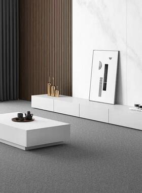 意式轻奢极简岩板电视柜黑色现代简约小户型客厅茶几电视柜子组合