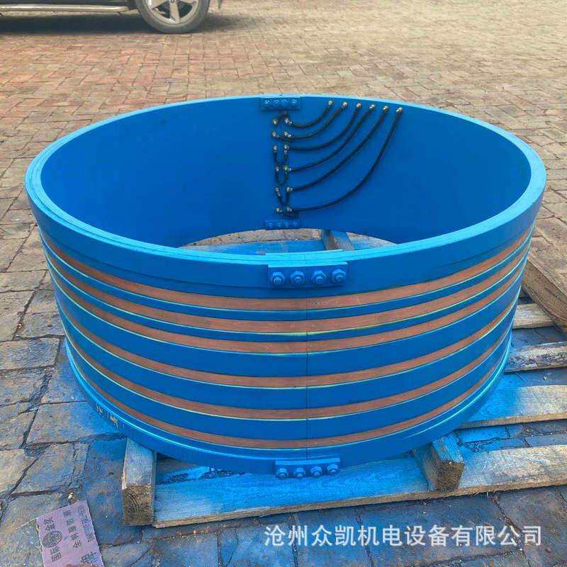 厂家集电环大电流 大功率导电滑环 电缆卷筒铜圈多路导电滑环
