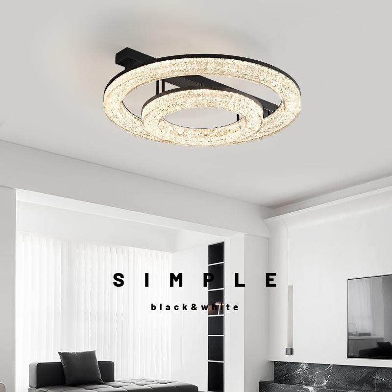 意式极简客厅灯大气家用高端设计师2025新款现代简约主卧室吸顶灯