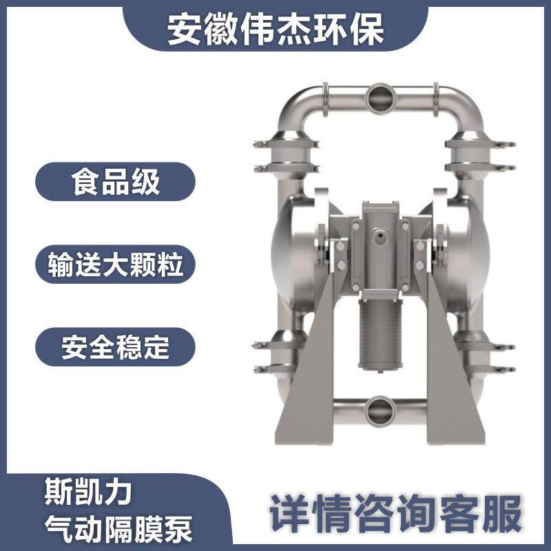 Skylink气动隔膜泵 SF系列食品级泵 固体输送 316L 价格优惠