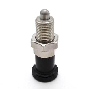 SK5-036厂家直销 不锈钢复位型弹簧旋钮柱塞 定位销分度销止动销