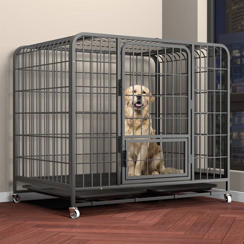 狗笼子分离金毛中型犬加固室内外大型犬耐用家用带厕所拉布拉多