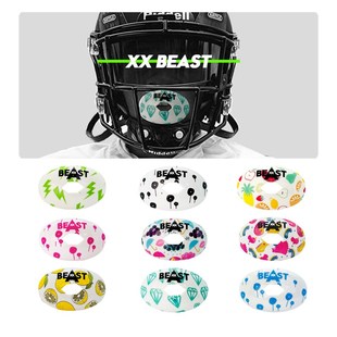 成人青少年美式 球橄橄榄球 电镀镶钻奶嘴护齿更多战术球橄榄美式