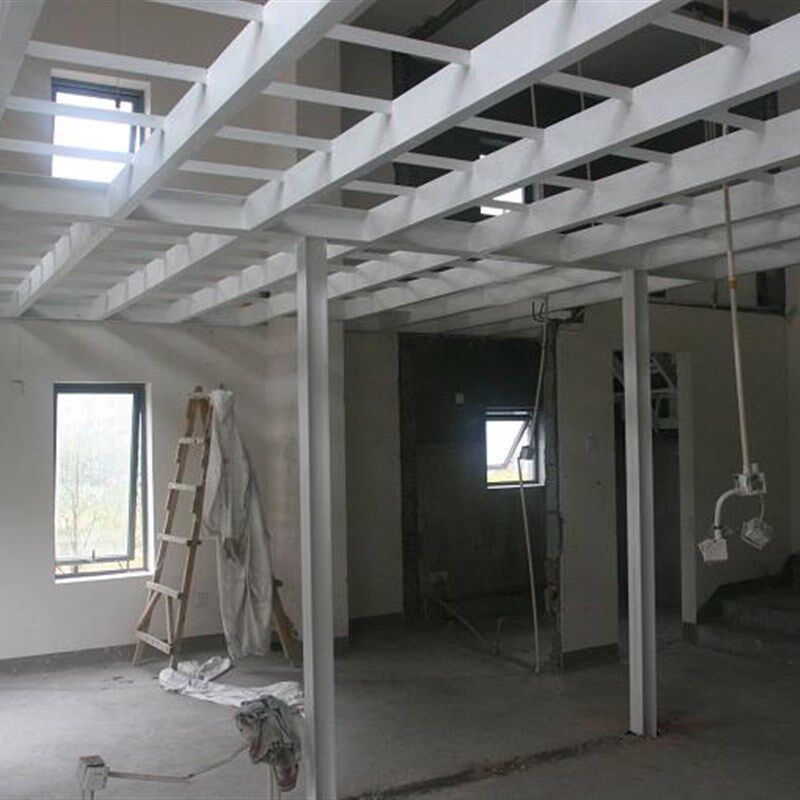 深圳钢结构阁楼隔层室内二层搭建复式公寓平台办公室商铺槽钢楼梯