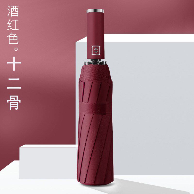 折叠雨伞加大加厚加固遮阳伞女学生上学晴雨两用自动太阳新款