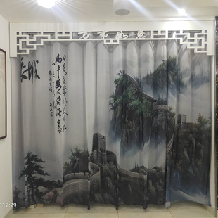 装饰隔断门楣通花板镂空花格过道吊顶FPVC窗格装饰玄关中欧式挂落