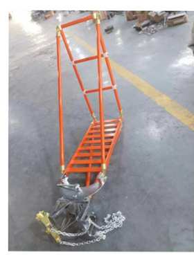 10KV带单作业绝缘平台JYPT-1采用环氧树脂杆分模块设计组合工作台