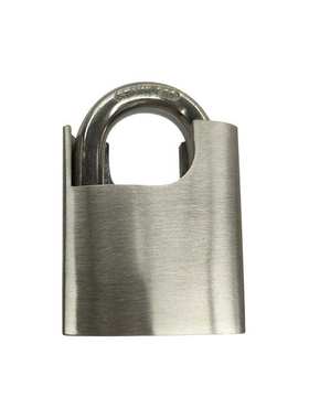 苏识 单开HBBL38mm 不锈钢弧形半包梁弹子锁 （计价单位：个）银