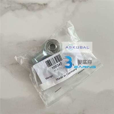 德国ASKUBAL杆端关节轴承KA18 KA20 KA22 KA25右旋外螺纹注油孔