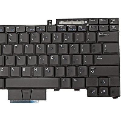1个 黑色 塑料+金属 替换键盘 美式英文键盘 戴尔DELL E6400键