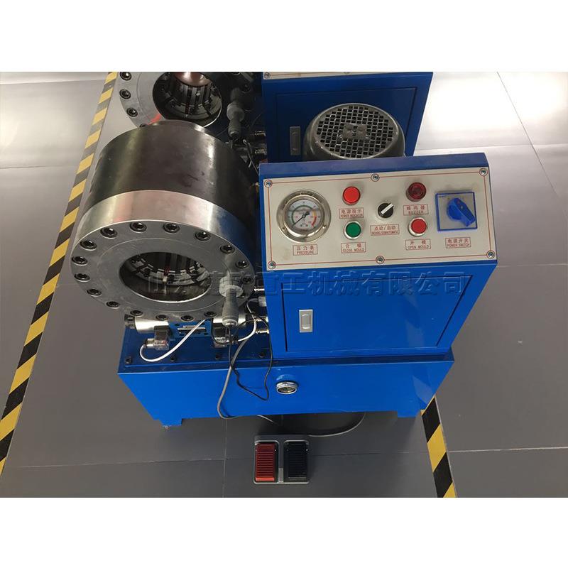 车架车棚钢管脚手架缩管机 胶管油管扣压机 工程液压机械压管机