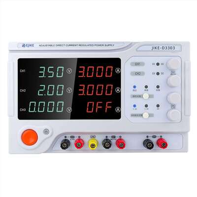 极克多通道三路直流稳压电源线性电源/四位显示/可调可编程大功率