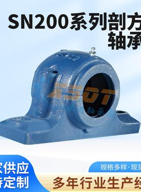 厂家供应 SN轴承座SN220 SN222 SN224铸铁 铸钢 制作非标