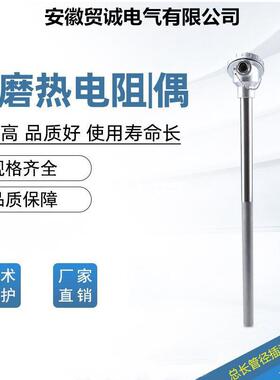 贸诚仪表铠装热电偶 WRNK2-221 K分度 L=1650 1Cr18Ni9Ti