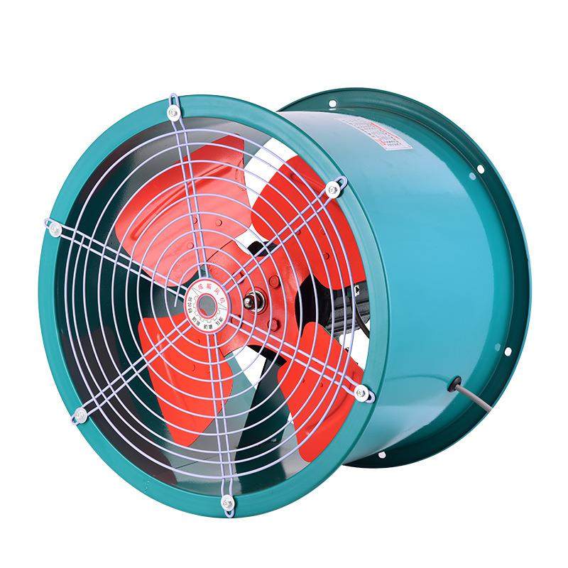 铜芯SFG3-4 150w 3号4级管道式低噪音轴流通风机 抽风机 轴流风机