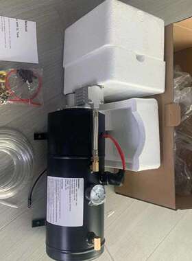 汽车改装气泵12V 120psi 蓝色6L气罐空气压缩机 车载充气泵