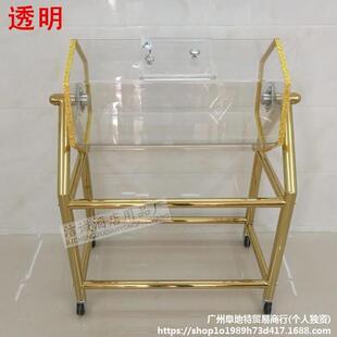 亚克力透明茶黑红摇奖箱 手摇抽奖箱 滚筒抽奖箱 节目活动开奖箱