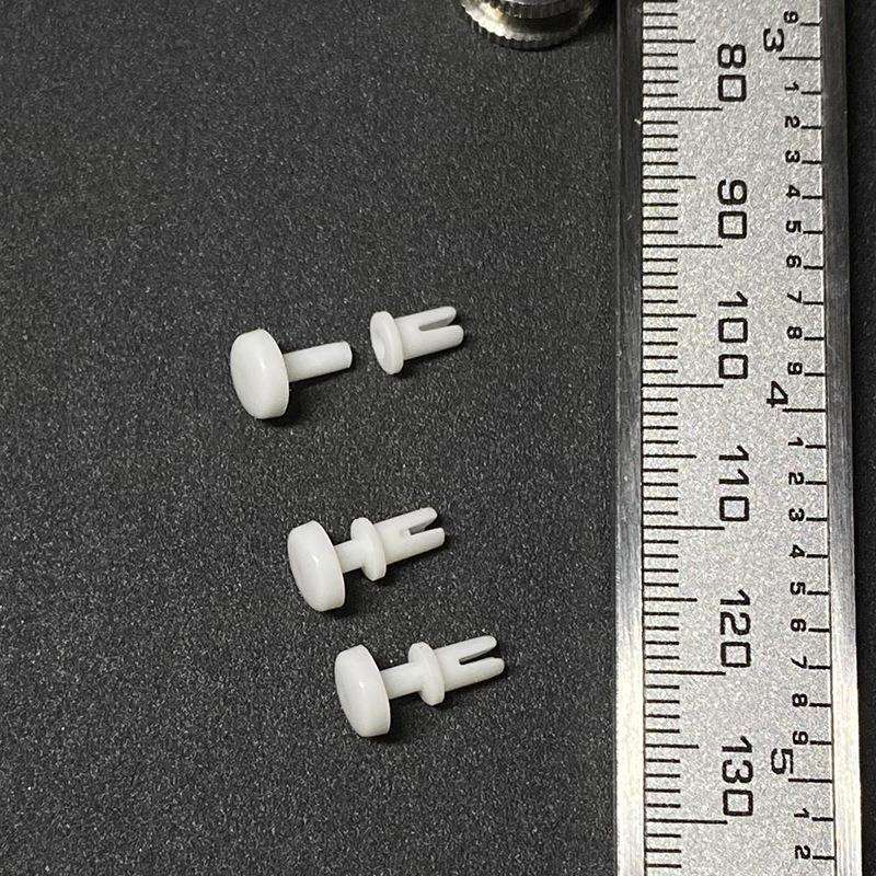 尼龙铆钉M3M4灯条铝基板LED塑料卡钉膨胀子母扣风扇铆钉卡扣按压