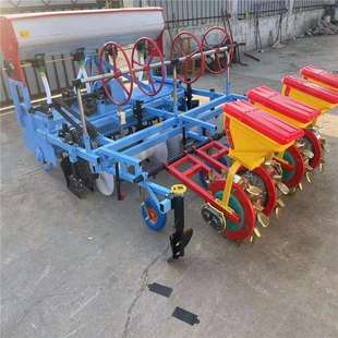 供应张家口市尚义县旋耕双垄覆膜滴灌带一体机