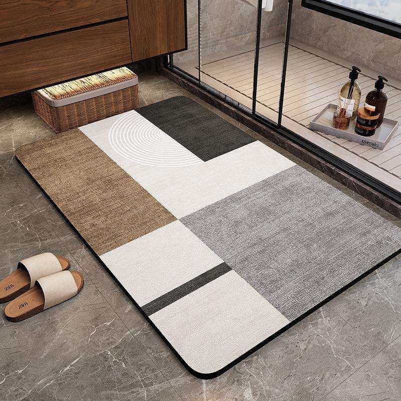 浴室防滑地垫子洗手卫生间耐脏吸水脚垫厕所门口防水可擦速干地毯,居家布艺,家用脚垫,淘宝优惠券,粉丝福利购,淘宝优惠卷