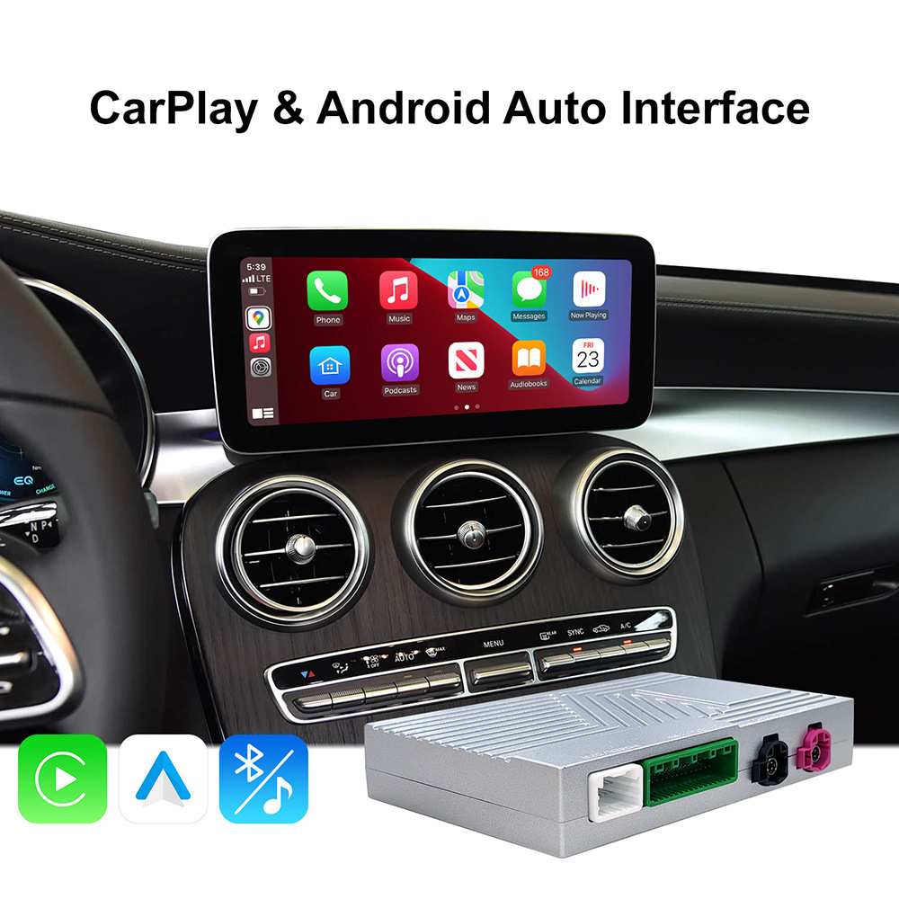 适用于2017-2019奔驰COMAND NTG5.5 系统原车屏CarPlay解码器anto