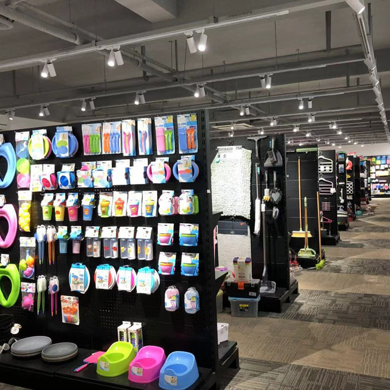 背板背孔板洞洞板平板层板工厂公司外贸样品间超市货架陈列展示架