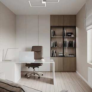 厂家北美风全屋定制鲁丽精板板材柜体爱格板花色门板衣柜书柜书架